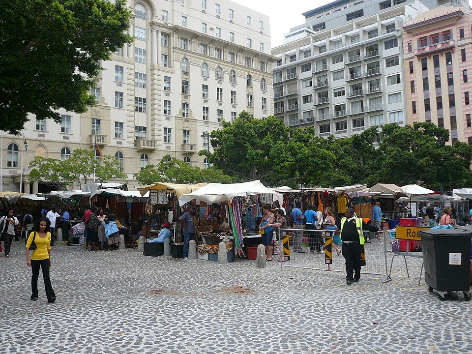 Greenmarket Square and Long Street